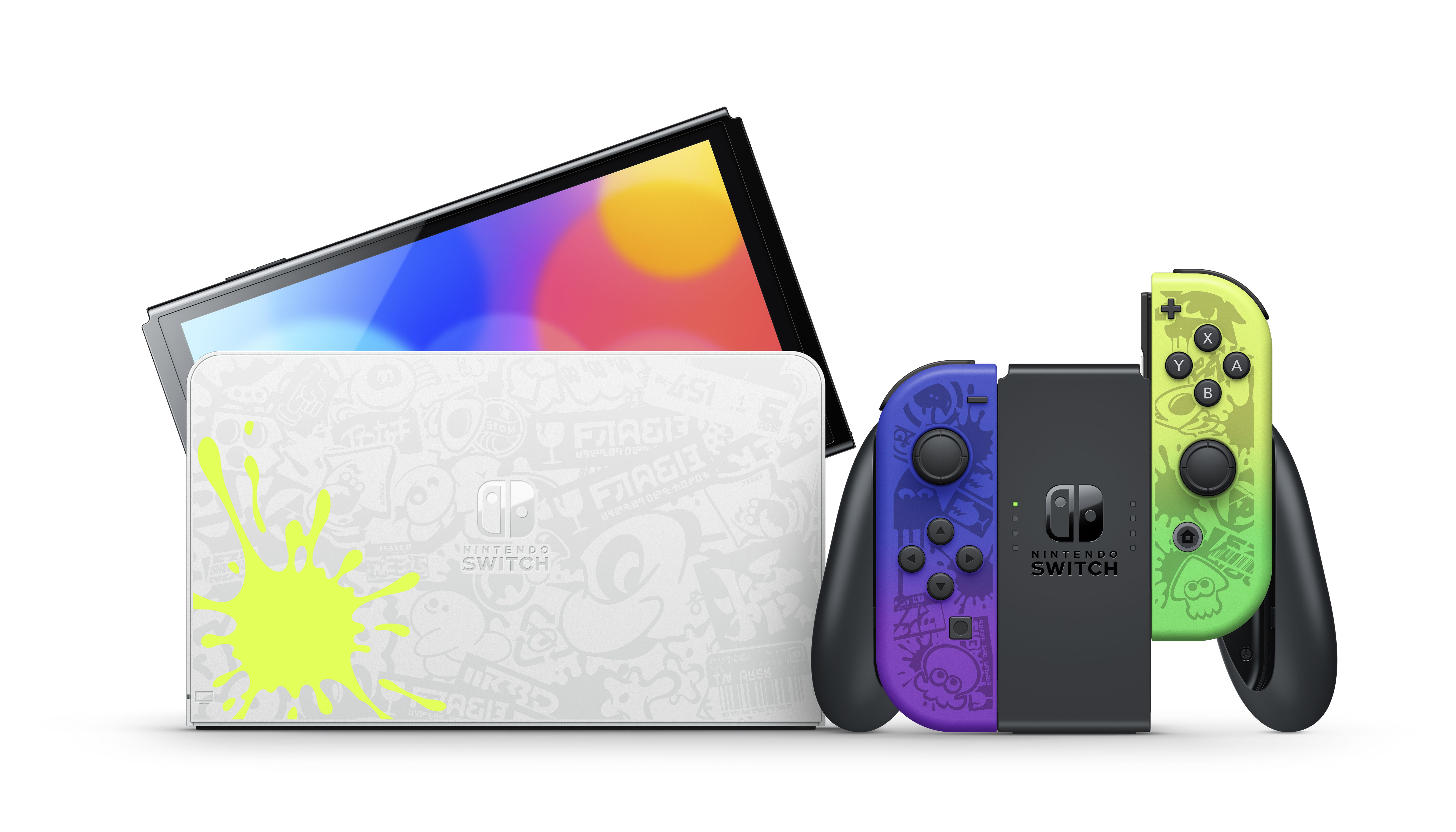 Nintendo switch oled mendapat warna-warni yang terinspirasi penyegaran